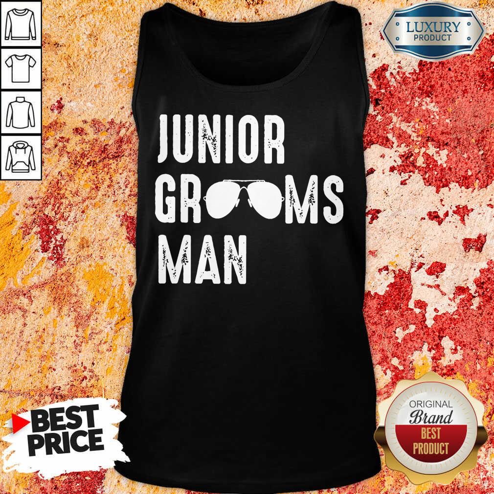 Top Junior Groomsman Cool Shades Shirt