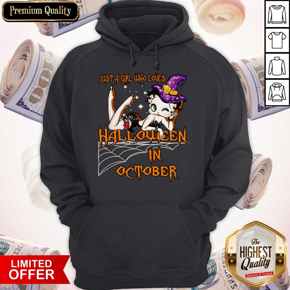 Top Just A Girl Who Loves Halloween In October Shirt