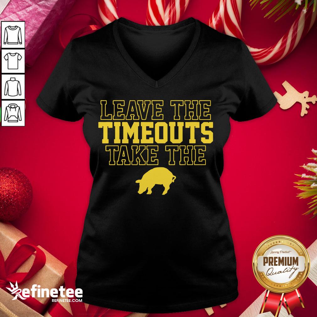Top Leave The Timeouts Take The Pig 2020 Shirt