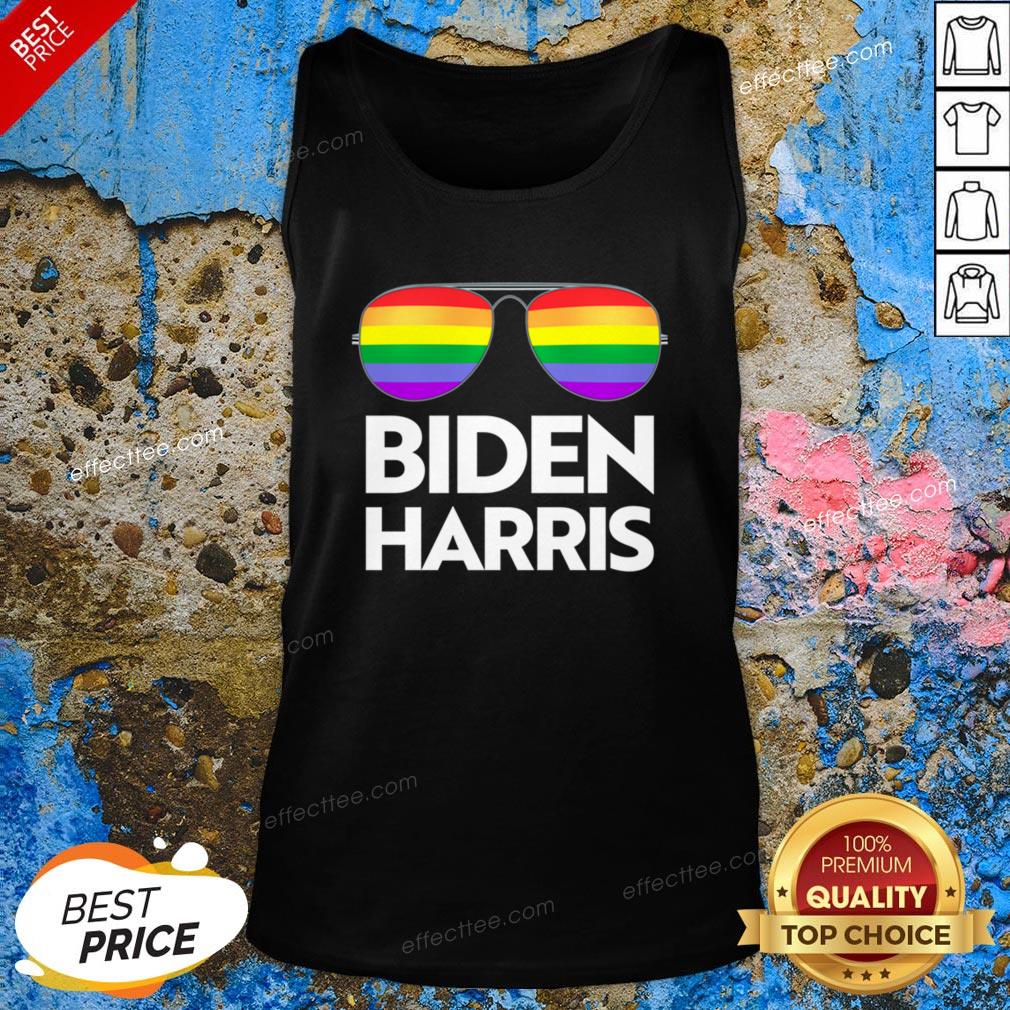 Top LGBT Biden Harris 2020 Glass Shirt