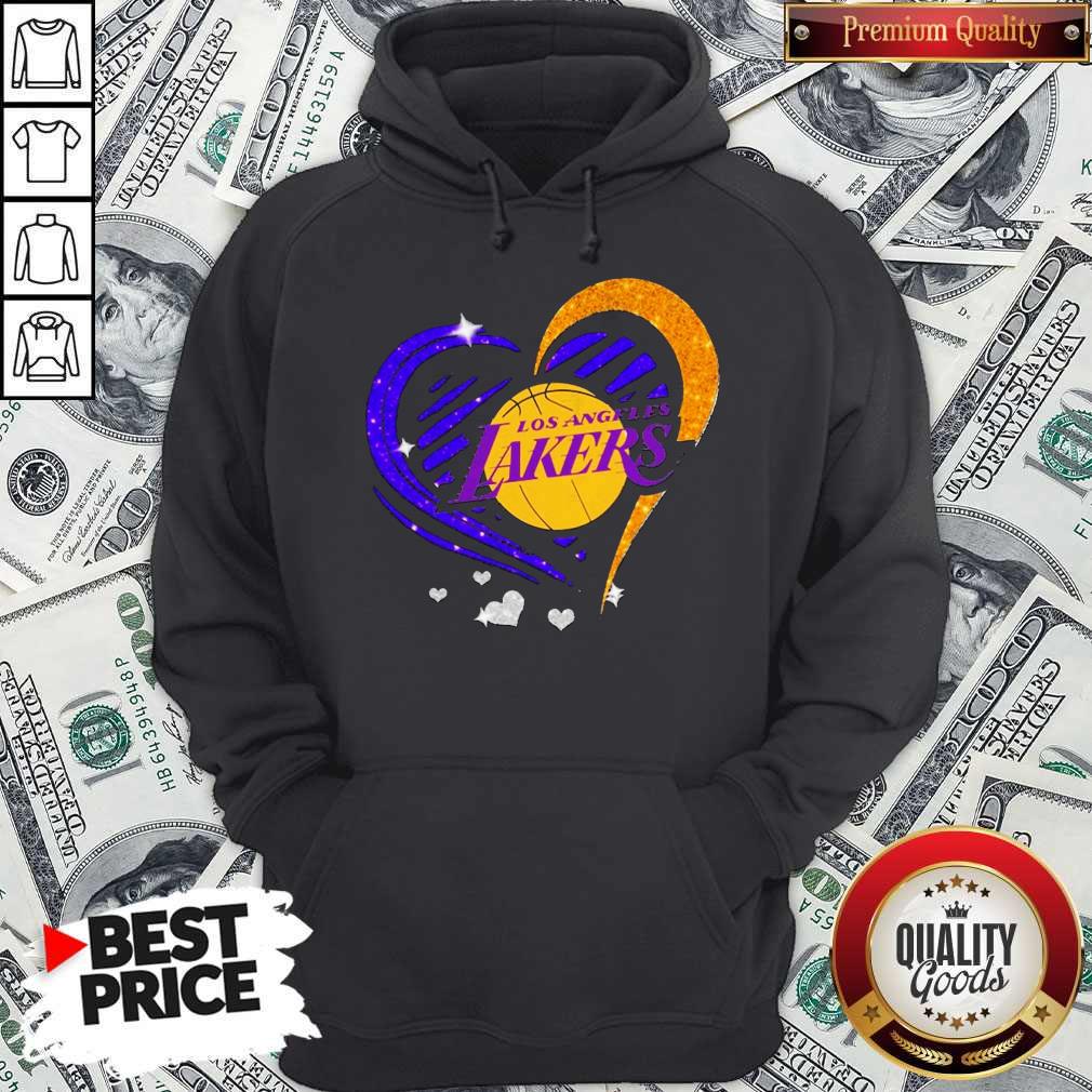 Top Los Angeles Lakers Hearts Diamond Shirt