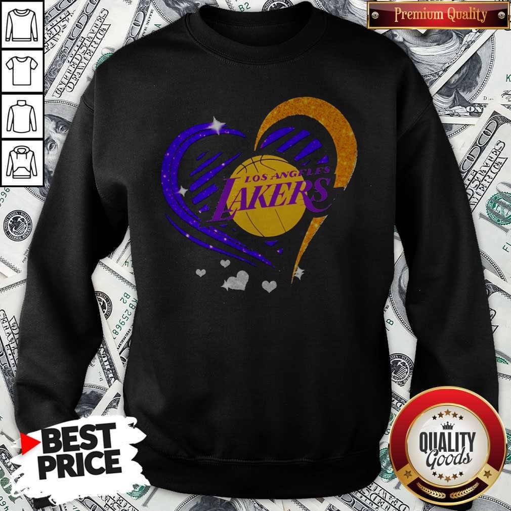 Top Los Angeles Lakers Hearts Diamond Shirt