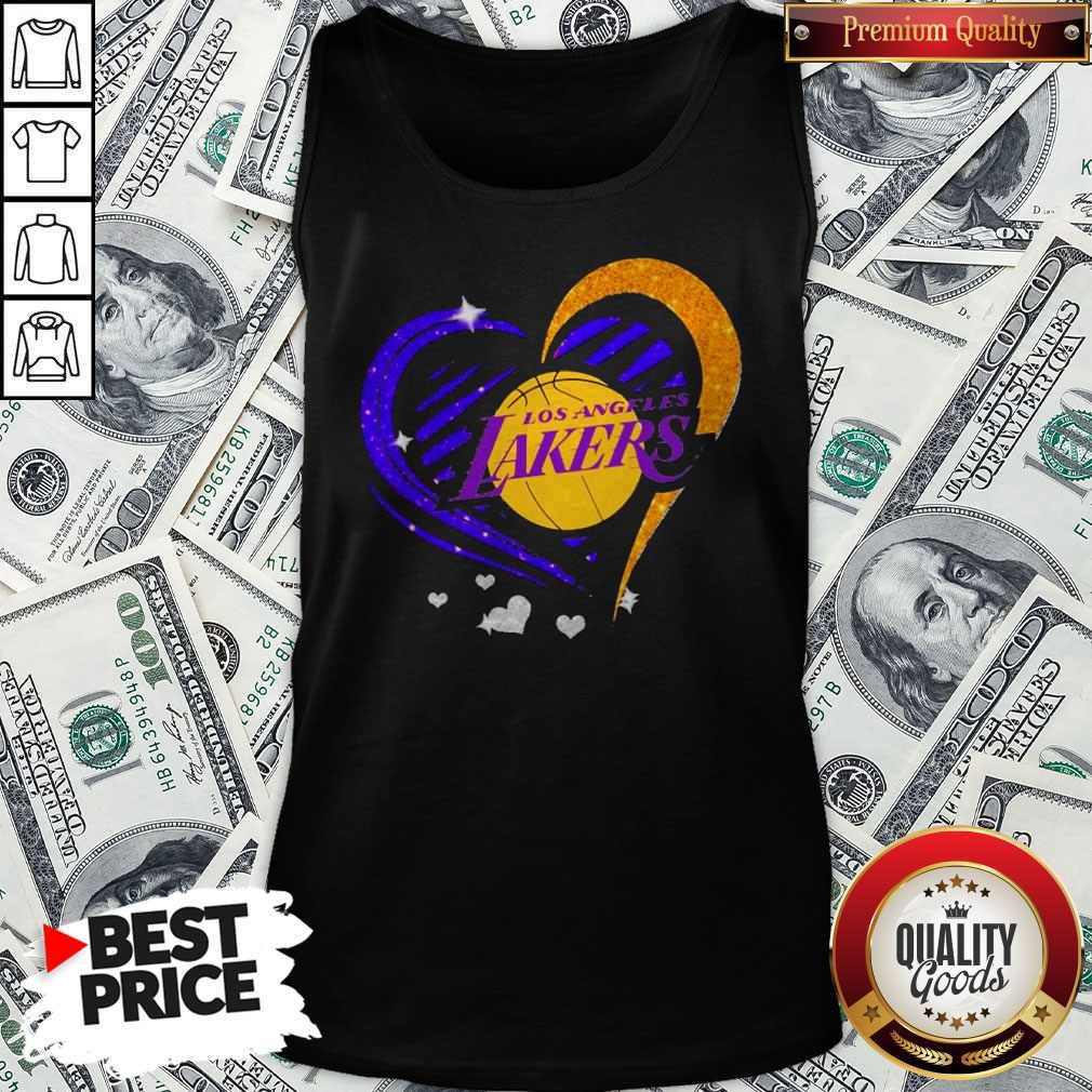 Top Los Angeles Lakers Hearts Diamond Shirt