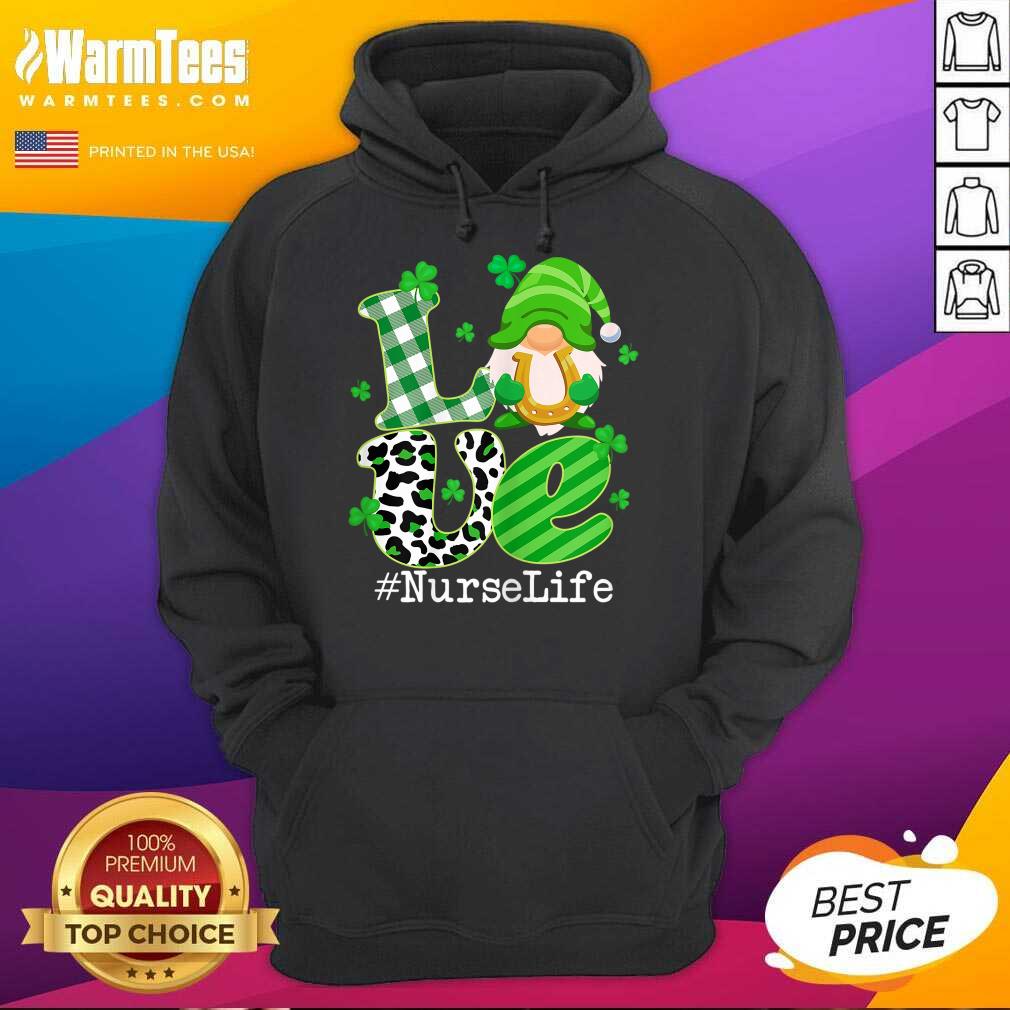 Top Love Lucky Nurse Life St Patricks Day Shirt