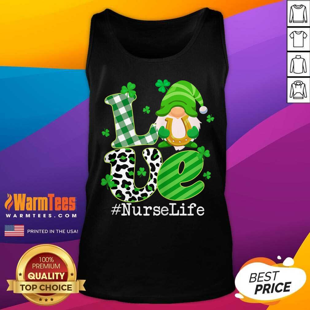 Top Love Lucky Nurse Life St Patricks Day Shirt