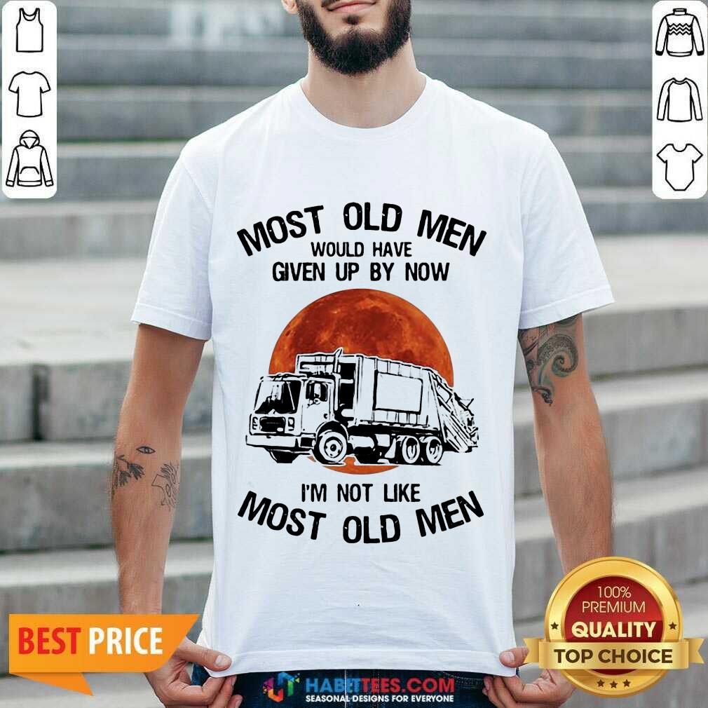 Top Moon Blood Most Old Men Waste Collector 5 Shirt