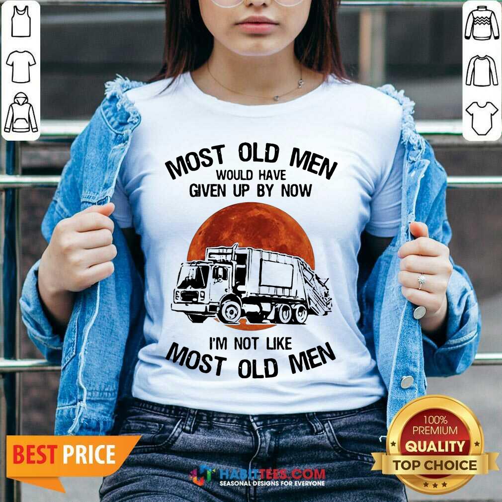 Top Moon Blood Most Old Men Waste Collector 5 Shirt