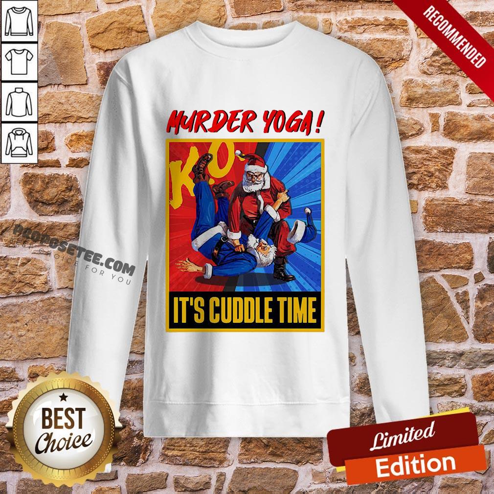 Top Murder Yoga It’s Cuddle Time Shirt