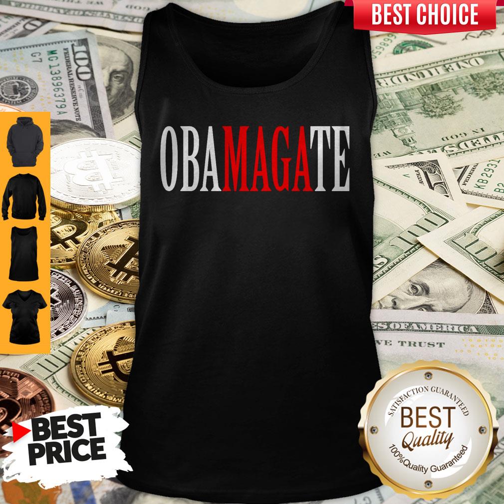 Top Obamagate Red White Version Shirt