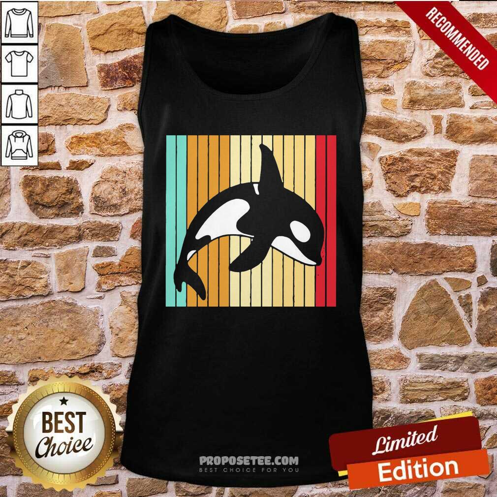 Top Orca Killer Whale Killer Whale Vintage Shirt