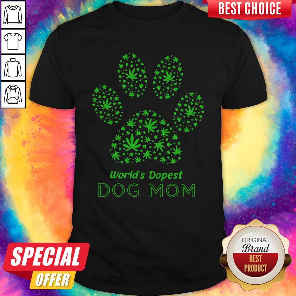 Top Paw World’s Dopest Dog Mom Shirt