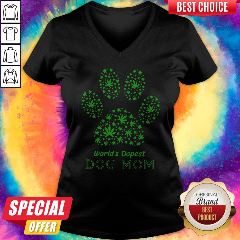 Top Paw World’s Dopest Dog Mom Shirt