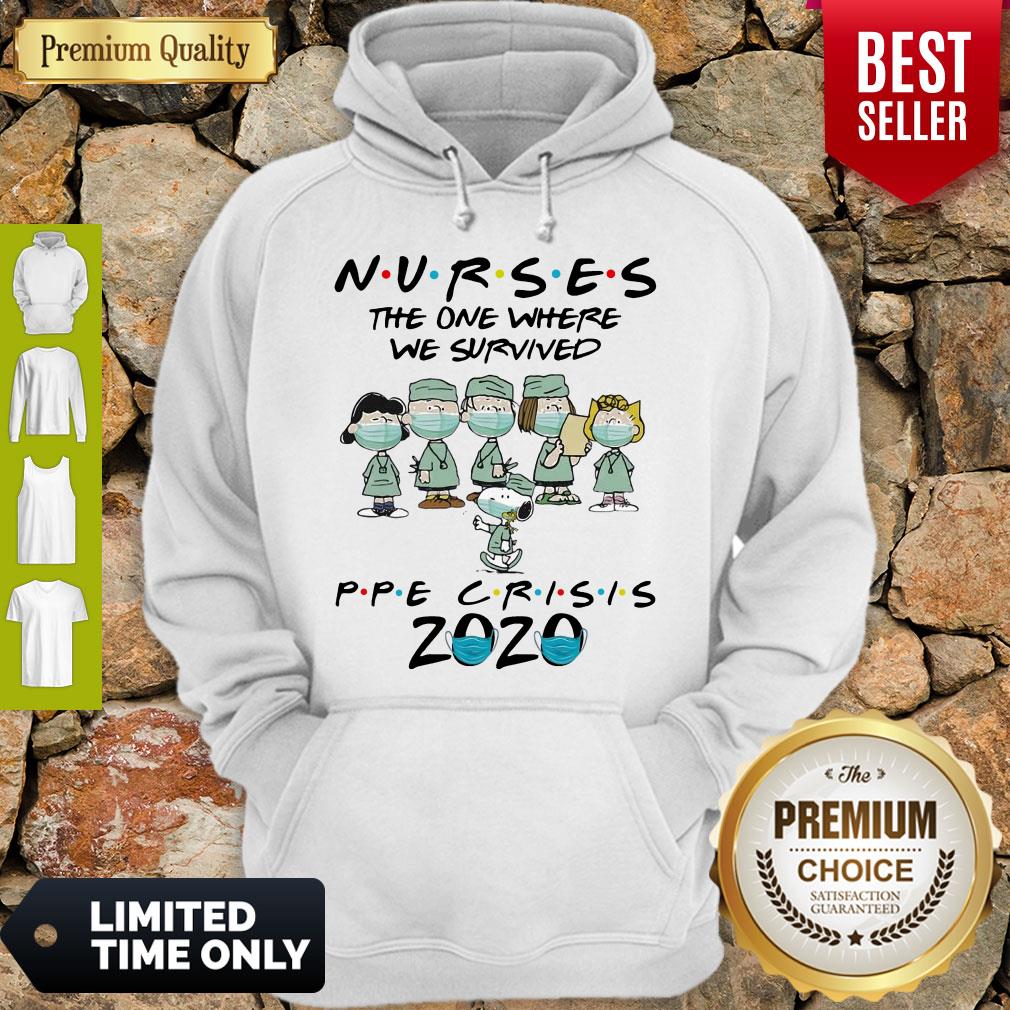 Top Peanuts Nurses The One Where We Survived Pipe Crisis 2020 Shirt