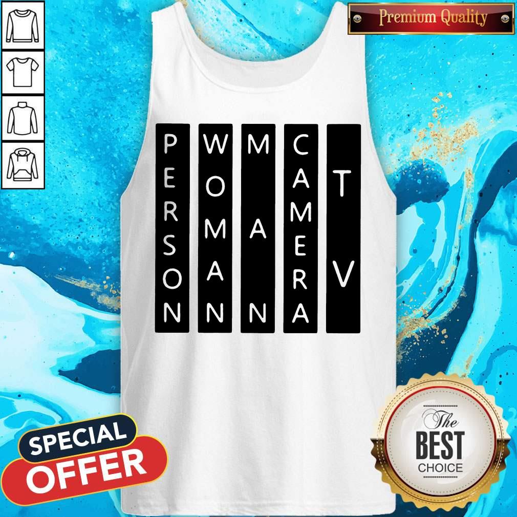 Top Person Woman Man Camera TV Light Color White Shirt