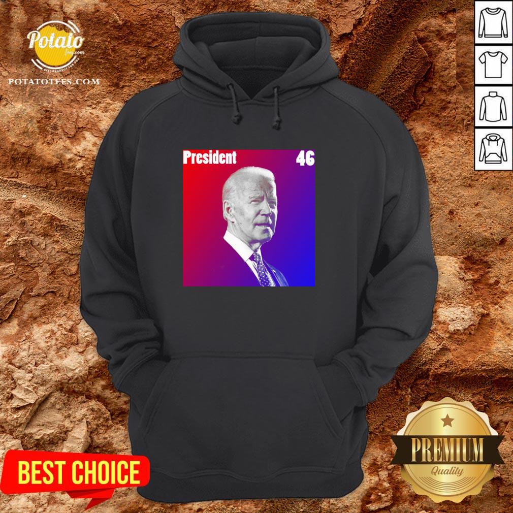 Top President 46 Joe Biden American Solarized Superman Shirt