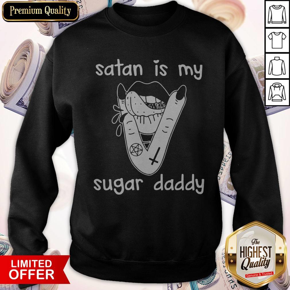 Top Satan Is My Sugar Daddy Shirt