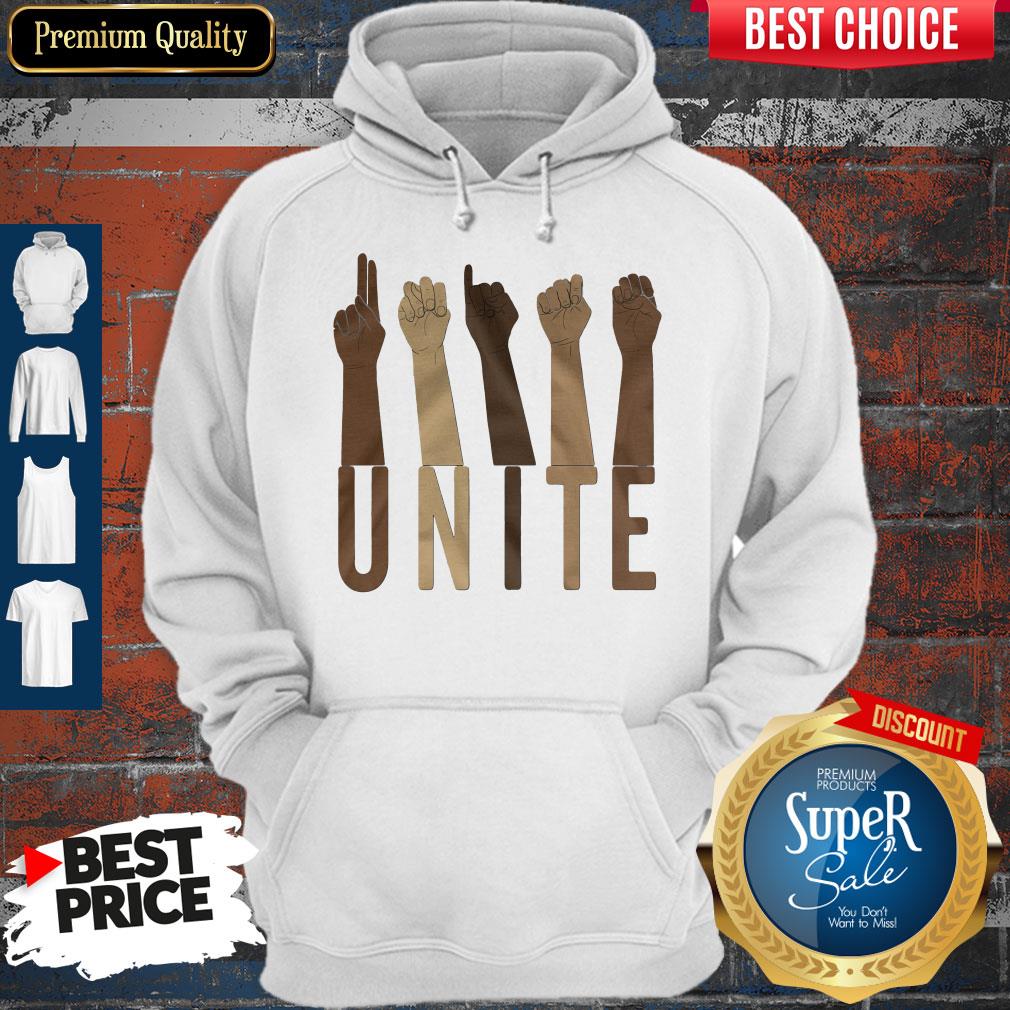 Top Sign Language Unite Shirt