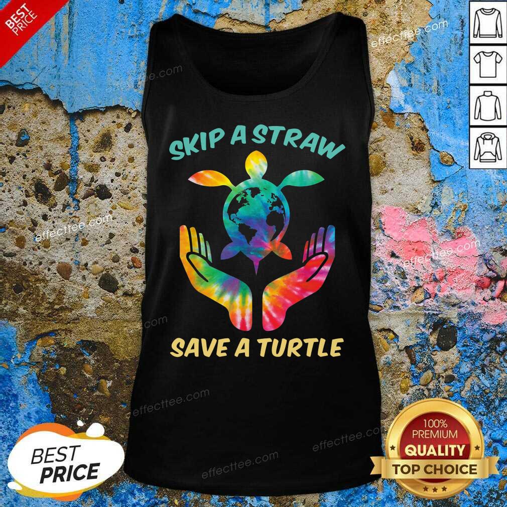 Top Skip The Plastic A Straw To Save A Turtle Shirt