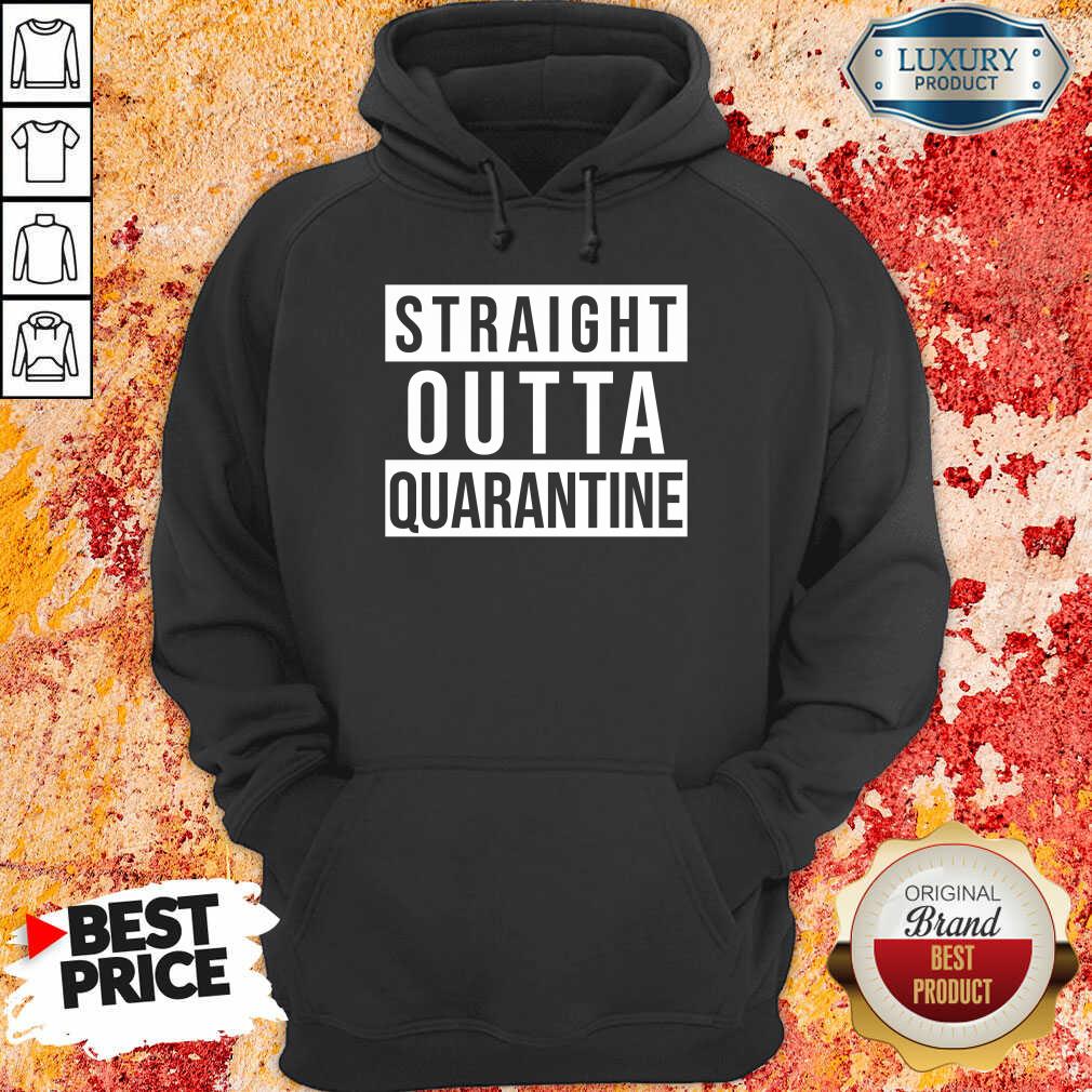 Top Straight Outta Quarantine Shirt
