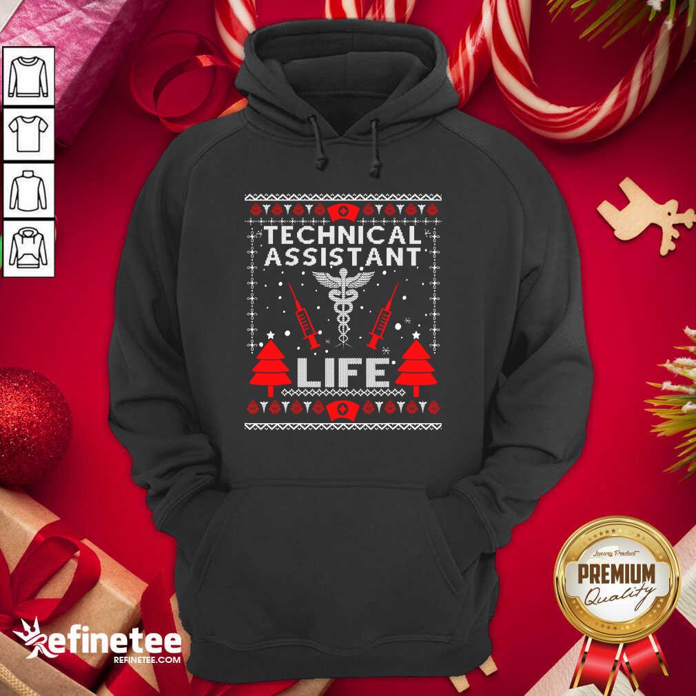 Top Teaching Assistant Life Cute Gift Ugly Christmas Medical Shirt