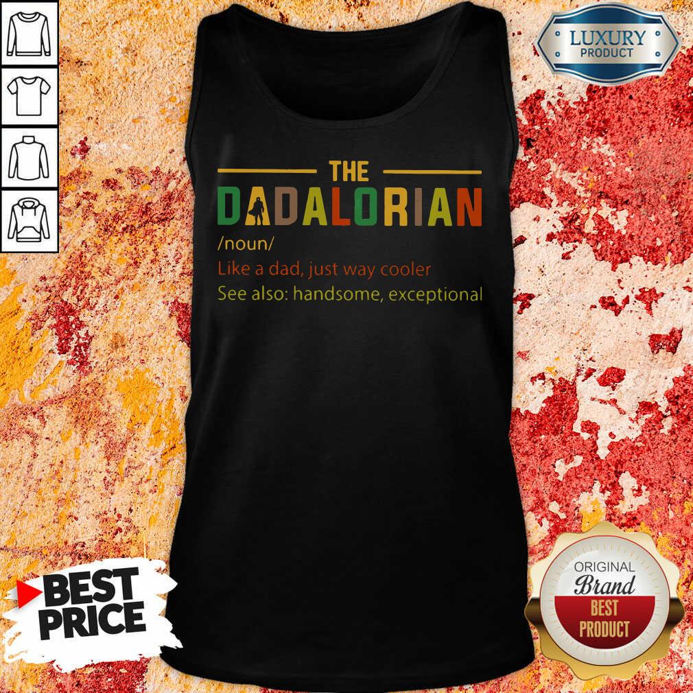 Top The Dadalorian Shirt