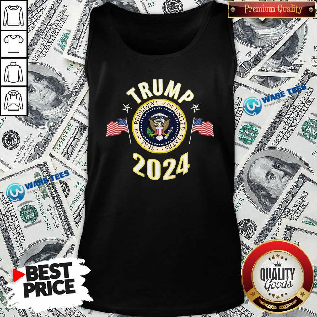 Top Trump 2024 Presidential Seal Flag Shirt