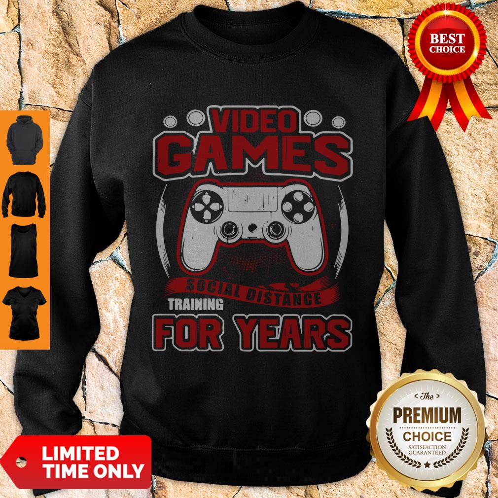 Top Video Game Social Distance Training For Years Shirt