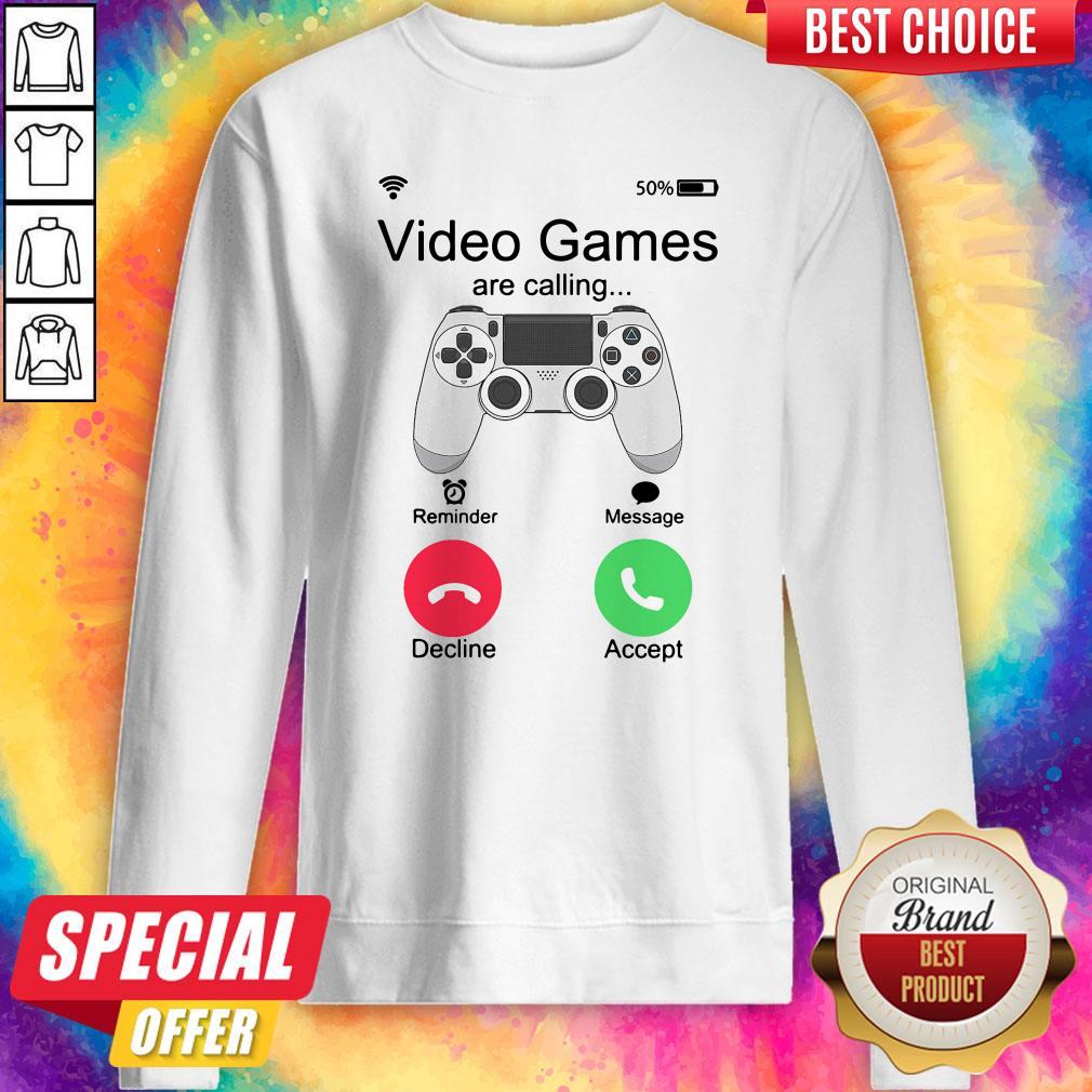 Top Video Games Are Calling Shirt