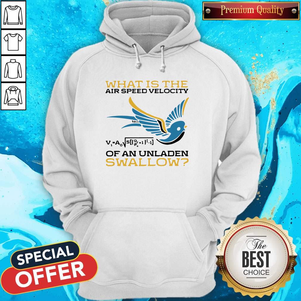 Top What Is The Airspeed Velocity Of An Unladen Swallow Shirt