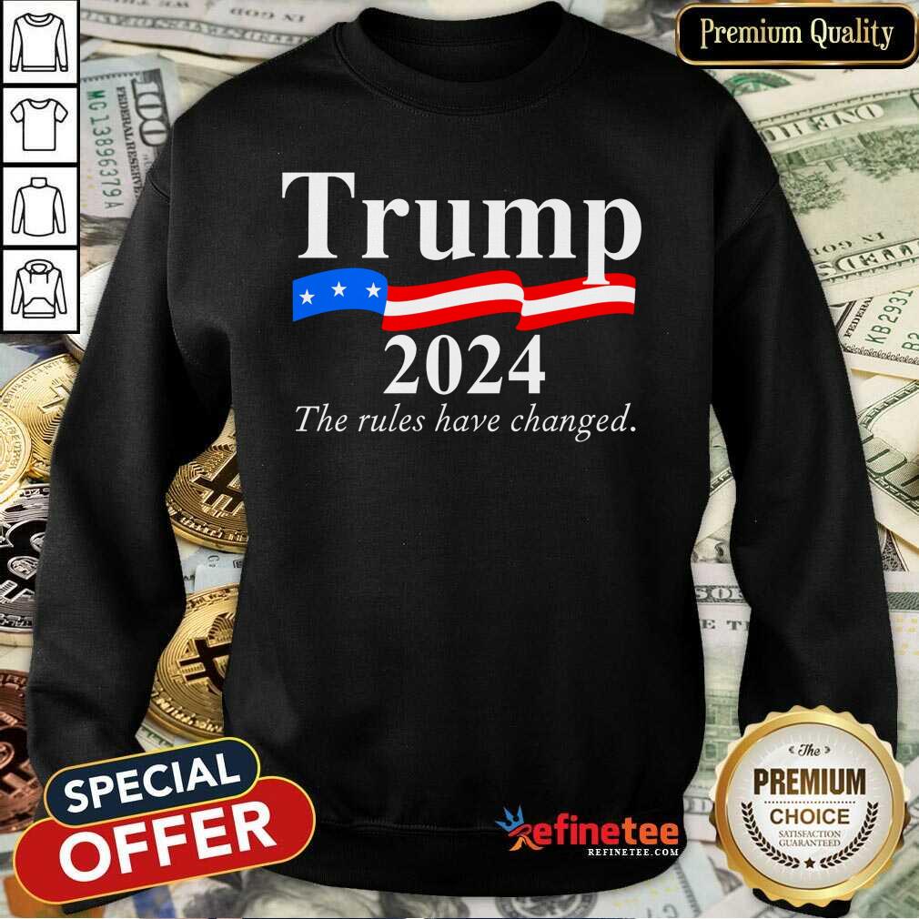 Trump 2024 Rules Have Changed 3x5 Flag Shirt