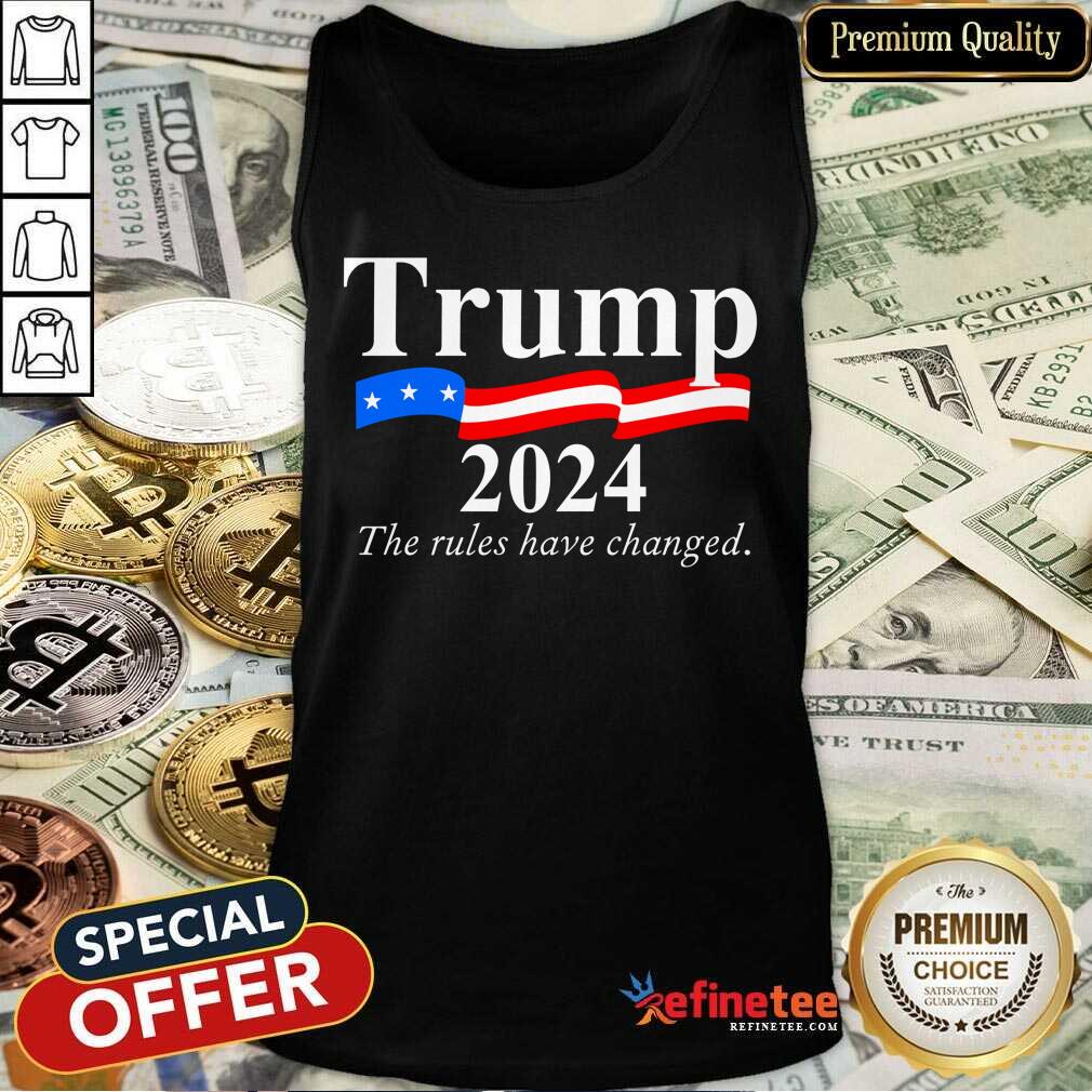 Trump 2024 Rules Have Changed 3x5 Flag Shirt