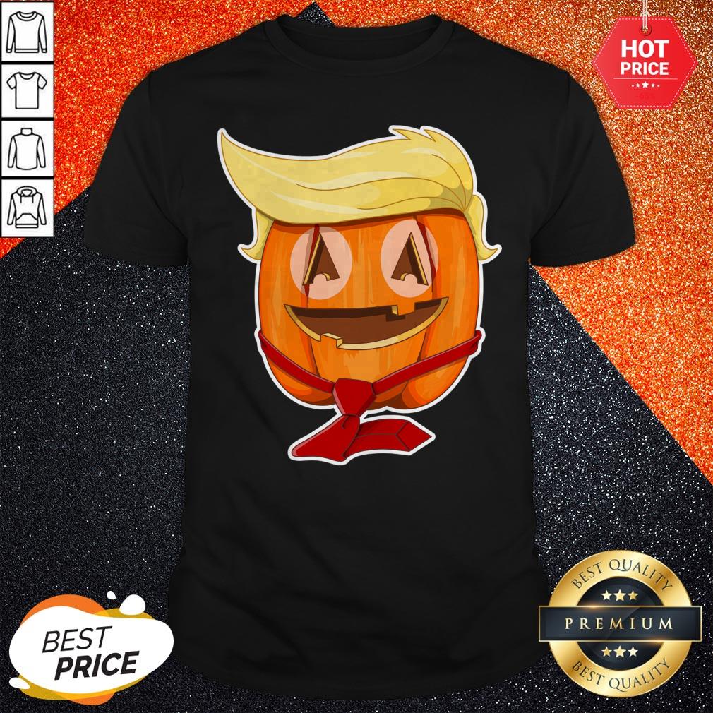 Trumpolantern President Trump Halloween Pumpkin Shirt