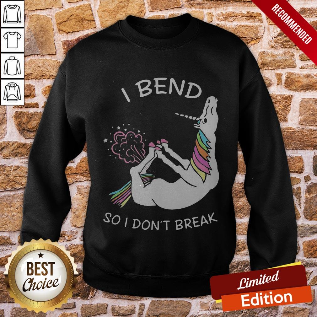 Unicorn I Bend So I Don’t Break Shirt