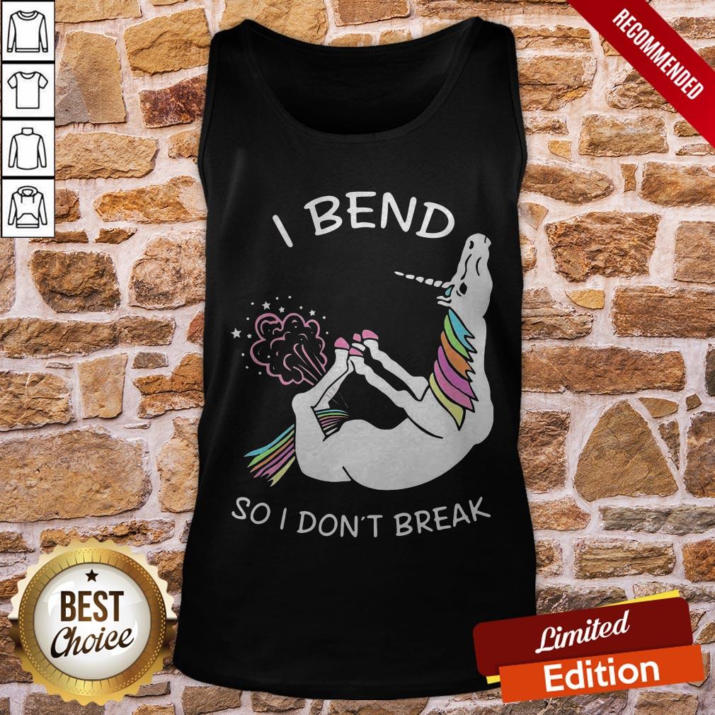 Unicorn I Bend So I Don’t Break Shirt