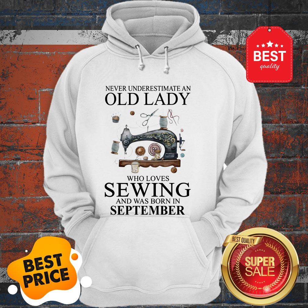 Never Underestimate Woman Who Loves Sewing And Was Born In July Shirt