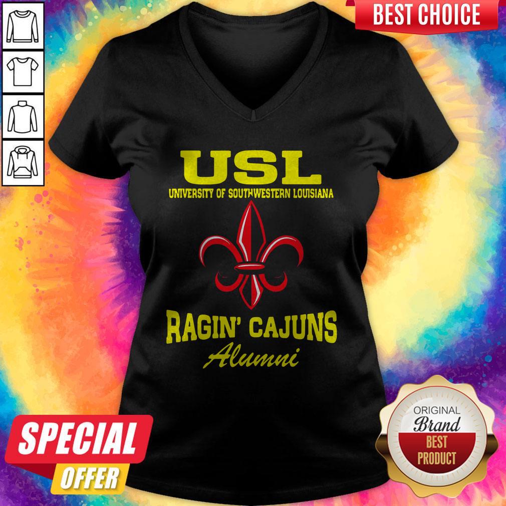 USL University Of Southwestern Louisiana Ragin’ Cajuns Alumni T-Shirt