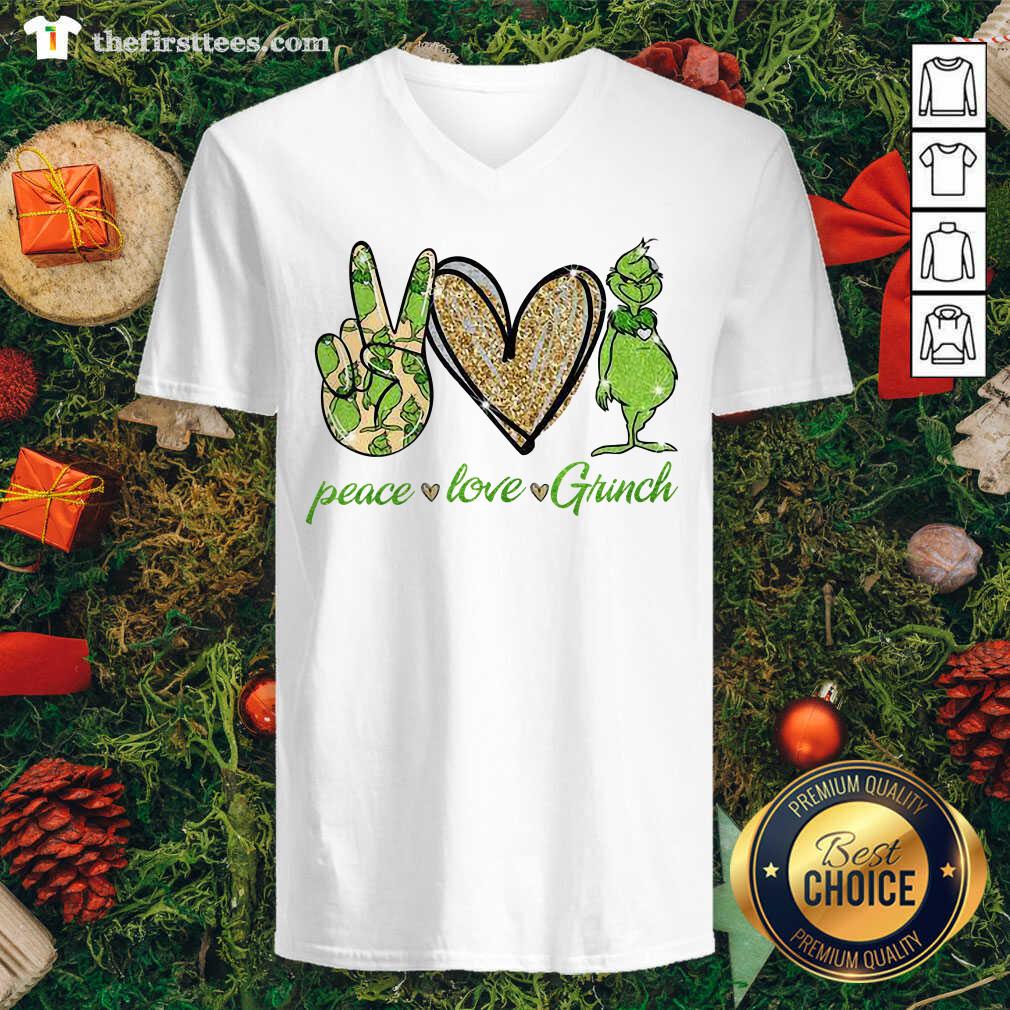 Original Peace Love Grinch Shirt