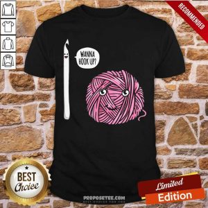 Crochet Wanna Hook Up Shirt
