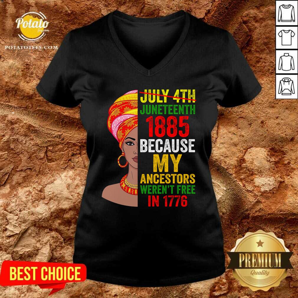 Juneteenth Queen Melanin African American Women Shirt