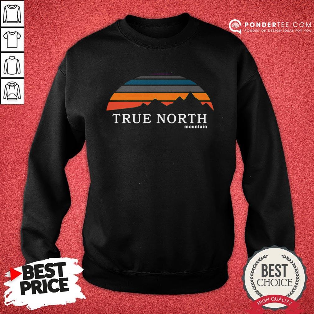 Original True North Mountain Vintage Retro Shirt