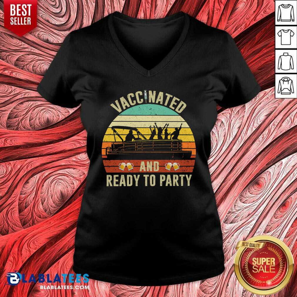 Vaccinated And Ready To Party 2021 Shirt