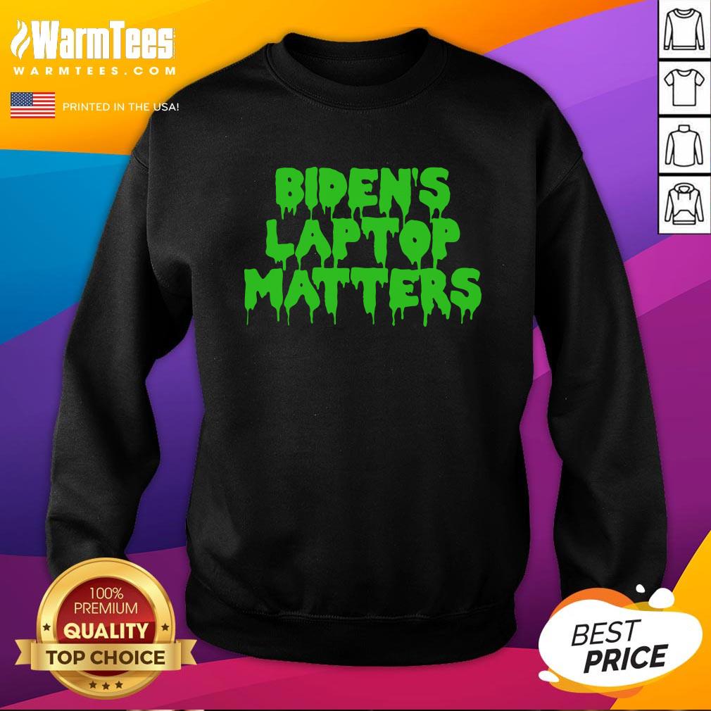 Vip Biden’s Laptop Matters Political Swamp Green Shirt