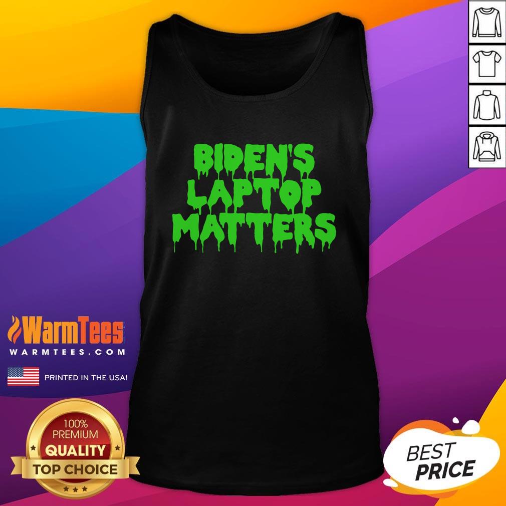 Vip Biden’s Laptop Matters Political Swamp Green Shirt