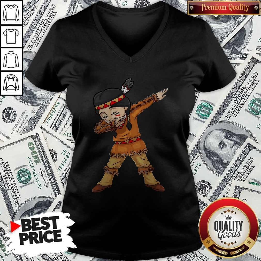 Vip Dabbing Native American Pilgrim Shirt