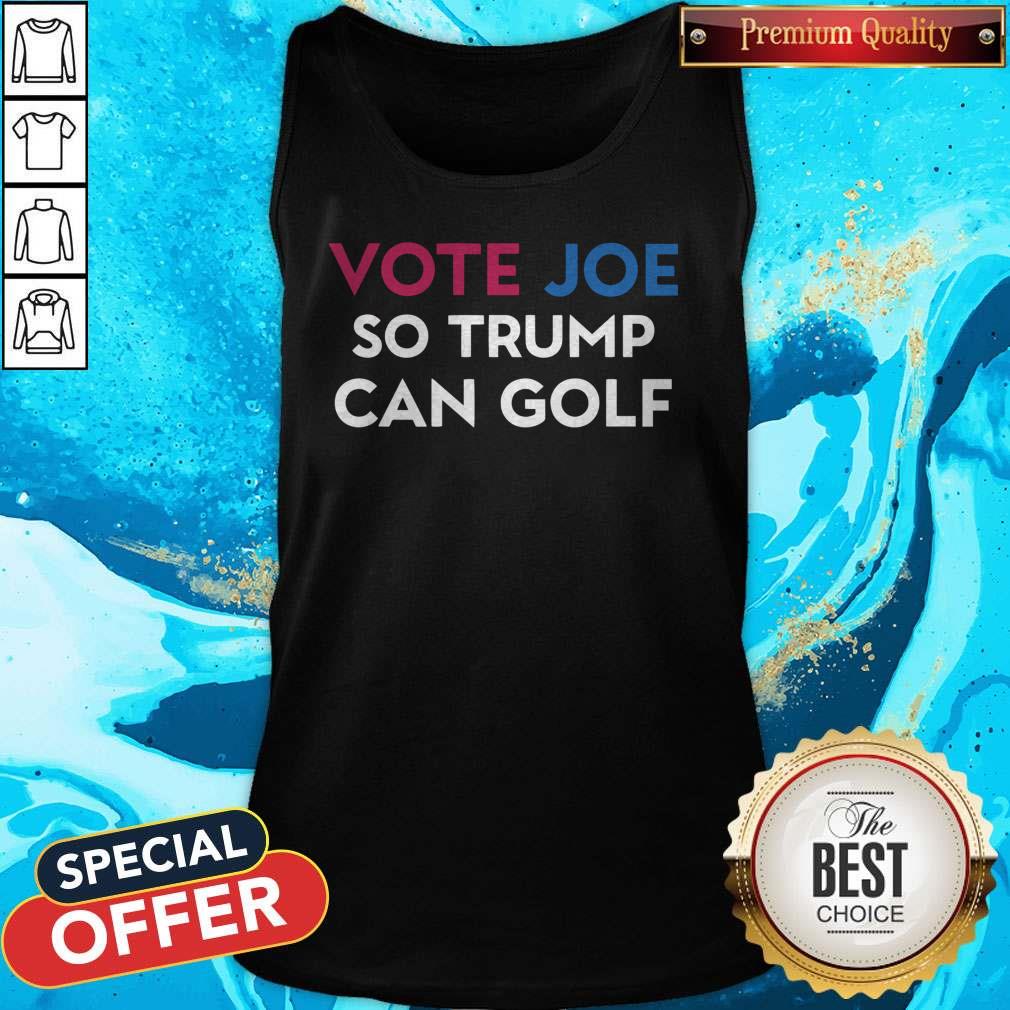 Vote Joe So Trump Can Golf Shirt