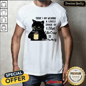 Funny Black Cat Dont Piss Me Off Shirt