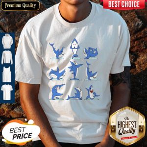 Beautiful Shark Yoga Shirt