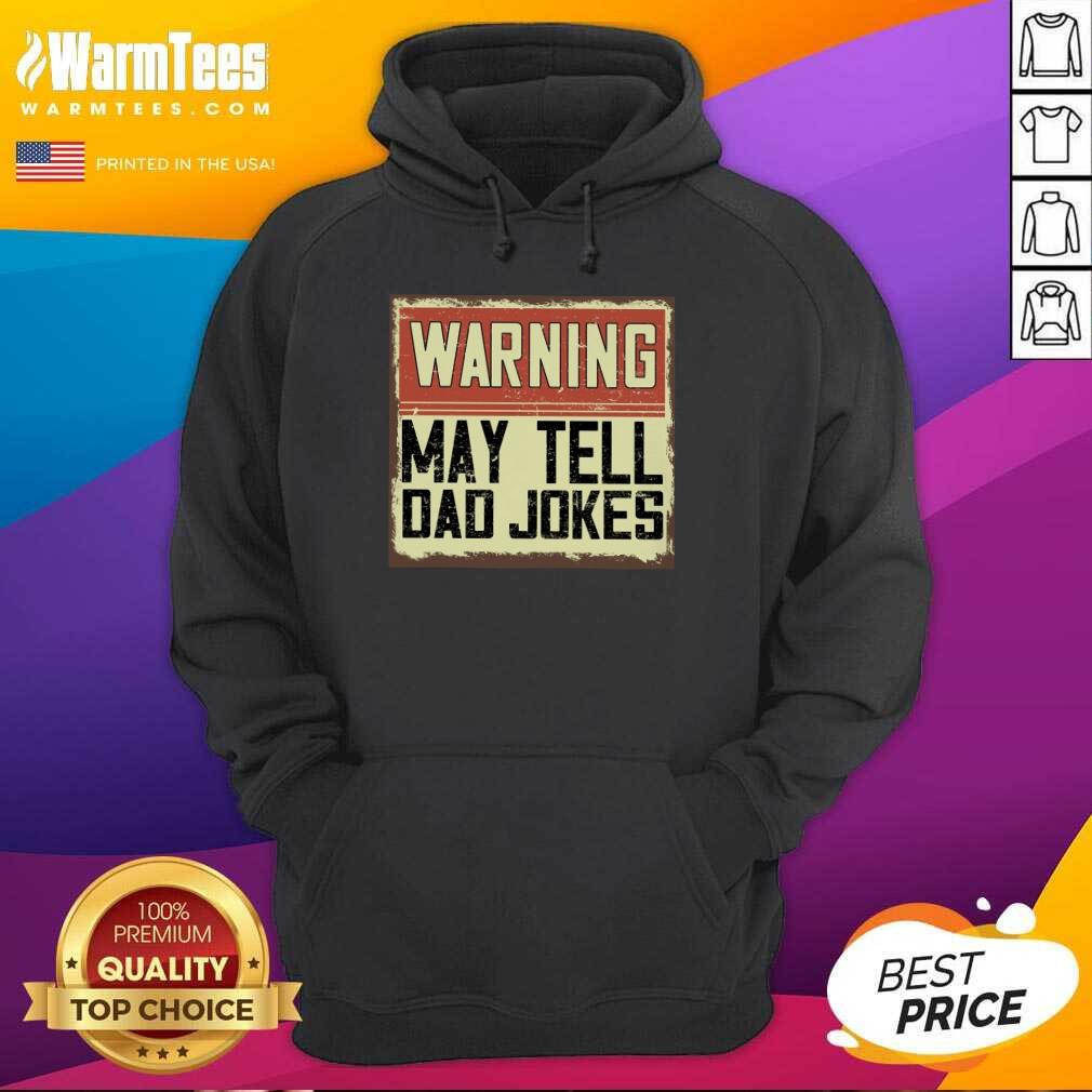 Warning May Tell Dad Jokes Vintage Shirt