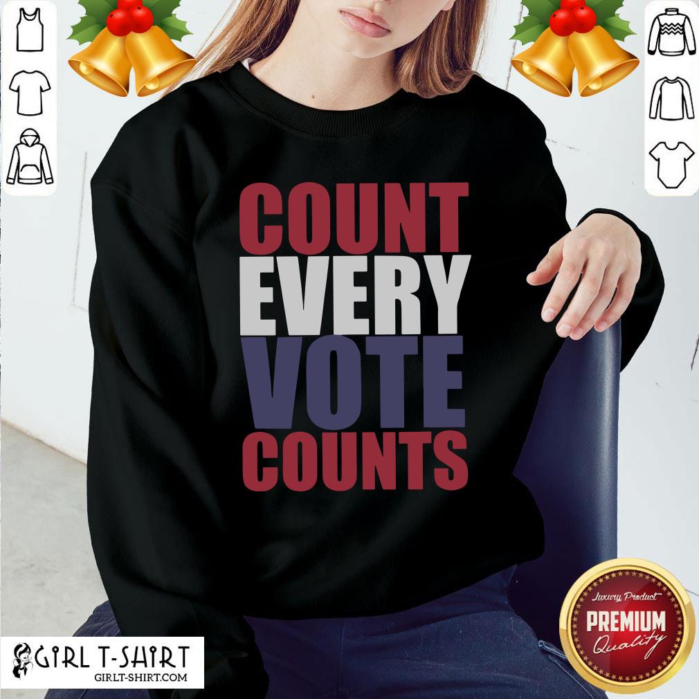 Well Count Every Vote Counts Shirt