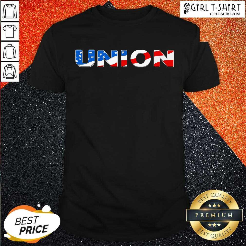 Well Union American Flag Shirt